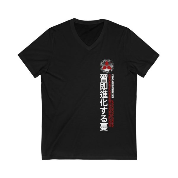 KSA MArtial Academy - Unisex Jersey Short Sleeve V-Neck Tee